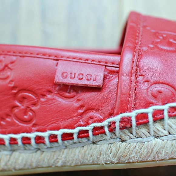 Gucci Signature leather espadrille - Picture 8 of 13